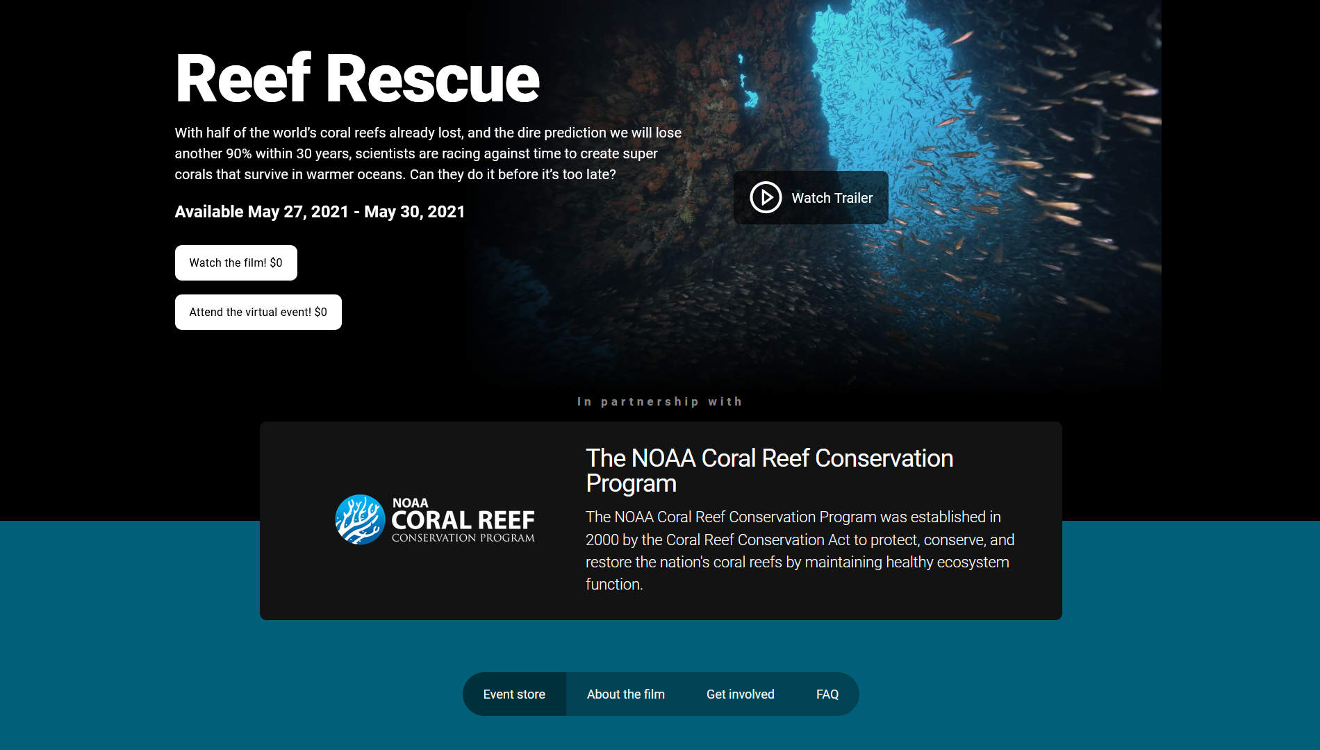 An innovative film streaming and events platform.