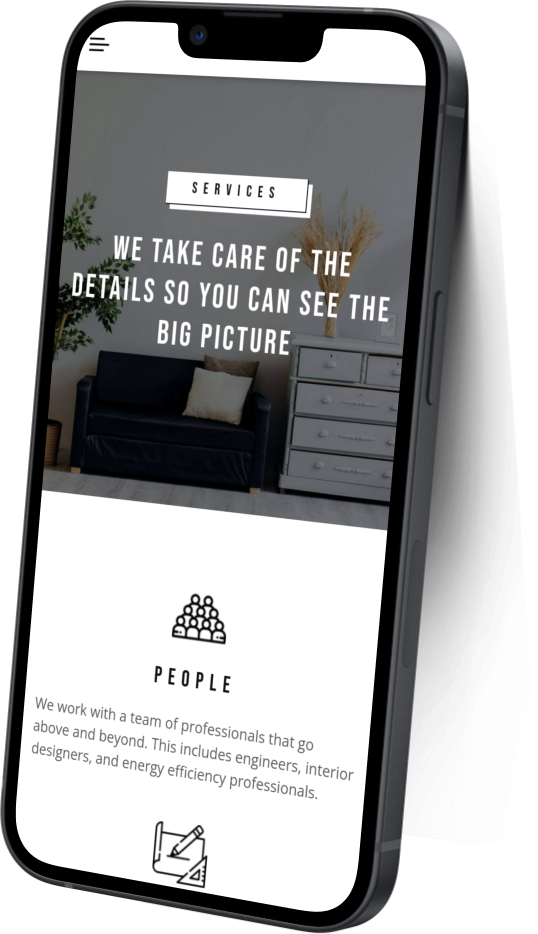 Mobile phone mockup.